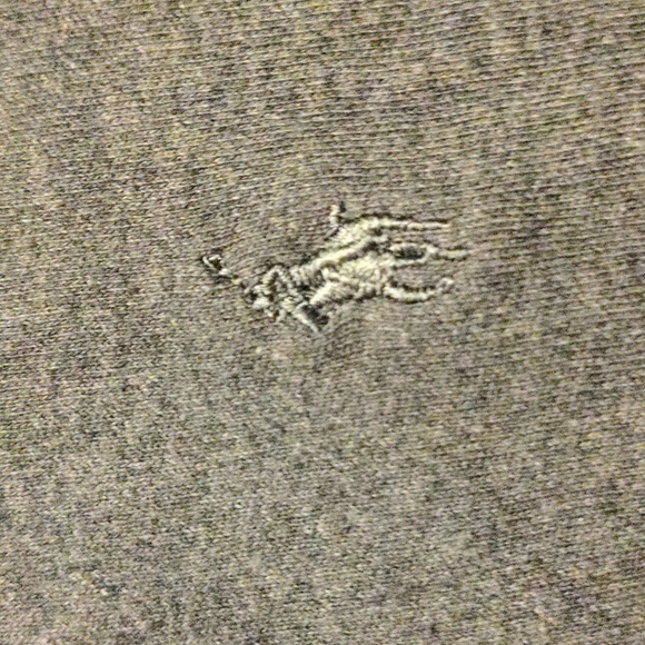 Polo Ralph Lauren grey polo shirt size XL 22"x22" - Picture 3 of 5